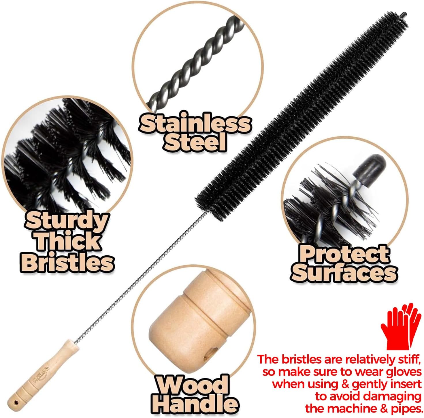 Holikme Dryer Vent Cleaner Kit
